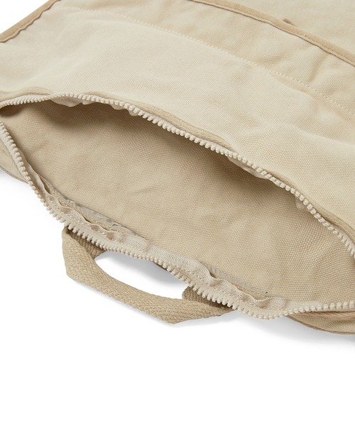 thisisneverthat(ディスイズネバーザット)の「Overdyed Canvas Messenger Bag(ショルダーバッグ・メンズ・チャコール/ベージュ・FREE)」の10枚目の写真