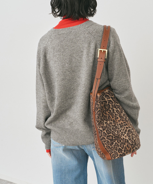 Spick & Span(スピックアンドスパン)の「《追加》ハイネックプルオーバー(Tシャツ/カットソー・レディース・ホワイト/レッド/マルチ/スミクロ・FREE)」の20枚目の写真
