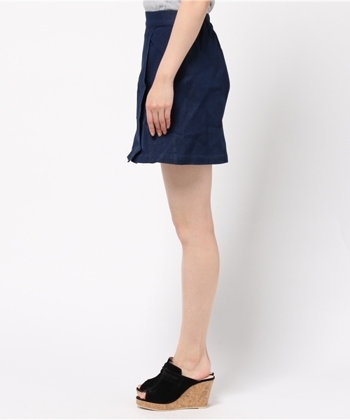 Chico（チコ）の「ラップSK（スカート・レディース・グレー/インディゴブルー・FREE）」の4枚目の写真