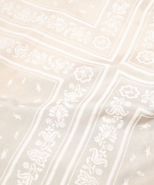 mintdesigns（ミントデザインズ）の「Dot Doll Bandana Patchwork Shirt（シャツ/ブラウス・レディース・ベージュ/ネイビー・ONESIZE）」の13枚目の写真