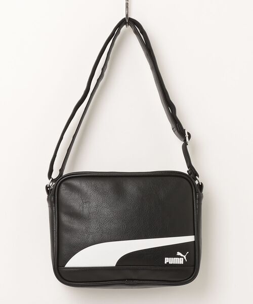 PUMA(プーマ)の「【 PUMA / プーマ 】 ヴィンテージ風ショルダーバッグ CRI(ショルダーバッグ・レディース・ブラック/ブラウン・FREE)」の1枚目の写真