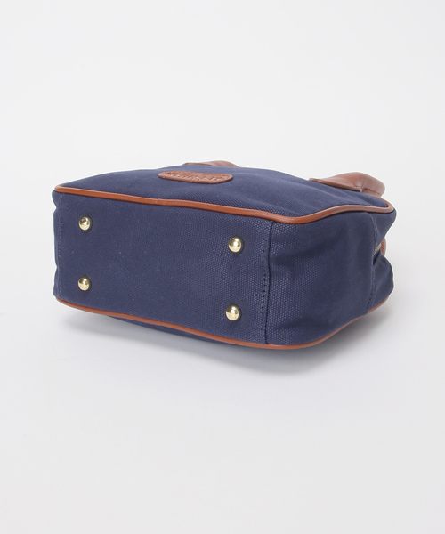 OUTDOOR PRODUCTS(アウトドアプロダクツ)の「CANVAS LEATHER CUBE BAG(ショルダーバッグ・レディース・カーキ/ネイビー・FREE)」の17枚目の写真