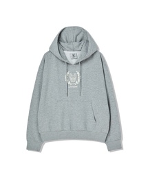 レディース ベイロレルアートワークフードTシャツ