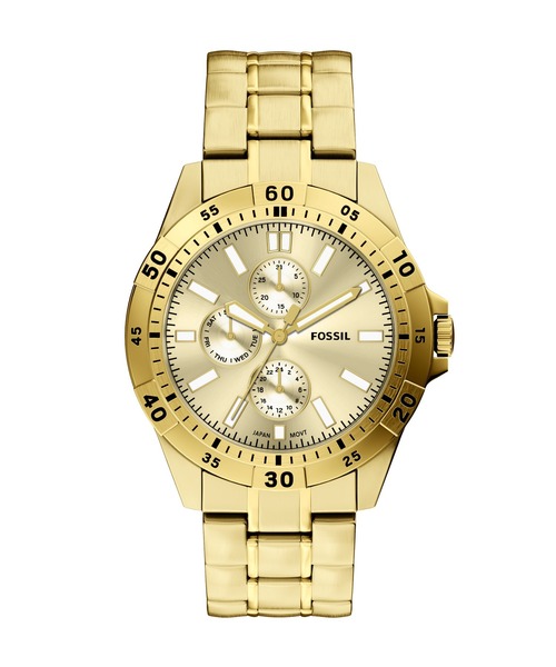 FOSSIL(フォッシル)の「フォッシル 腕時計 メンズ アナログ ステンレス FS6194(アナログ腕時計・メンズ・ゴールド・FREE)」の1枚目の写真