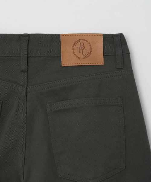 BUTTON UP(ボタンアップ)の「コットンワイドカーゴパンツ(CHACOAL)(その他パンツ・レディース・その他・SMALL/MEDIUM/LARGE)」の5枚目の写真