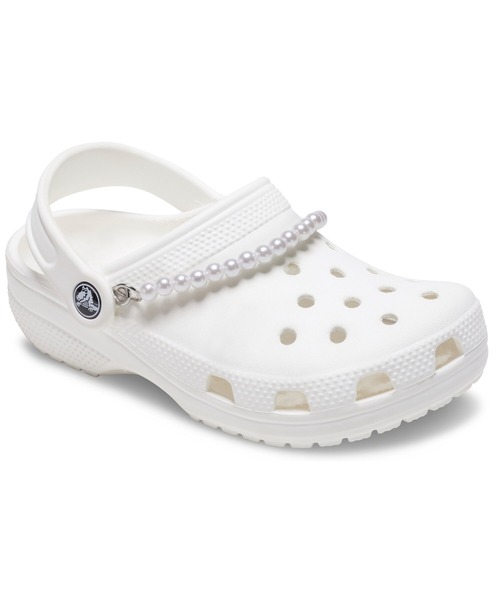 crocs（クロックス）の「crocs/クロックス  PEARL STRAP CHAIN（シューズアクセサリー・レディース・ホワイト・FREE）」の4枚目の写真