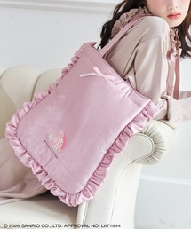 WILLSELECTION（ウィルセレクション）の「WILLSELECTION×マイメロディ＆クロミ サテンフリルトートバッグ（トートバッグ）」