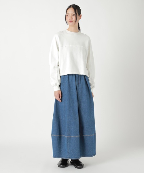 ZUCCa(ズッカ)の「HYPER STRETCH DENIM / スカート(スカート・レディース・ブルー・M size)」の13枚目の写真