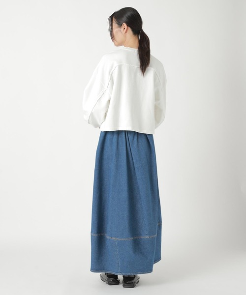ZUCCa(ズッカ)の「HYPER STRETCH DENIM / スカート(スカート・レディース・ブルー・M size)」の14枚目の写真