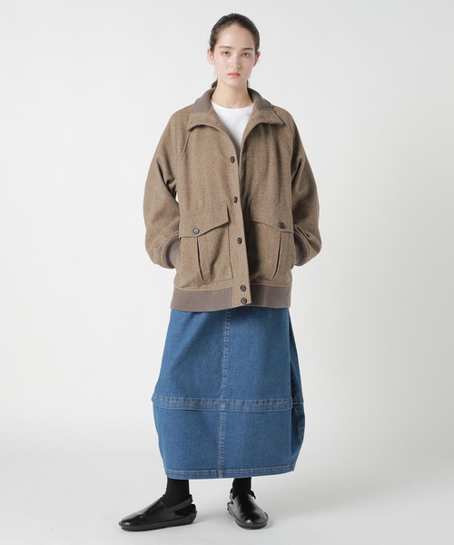 ZUCCa(ズッカ)の「HYPER STRETCH DENIM / スカート(スカート・レディース・ブルー・M size)」の3枚目の写真