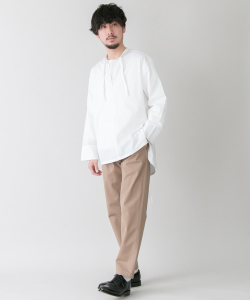 URBAN RESEARCH（アーバンリサーチ）の「COSEI LONG TAIL SHIRT（シャツ/ブラウス・メンズ・インディゴブルー/ホワイト・2/1/3）」の13枚目の写真