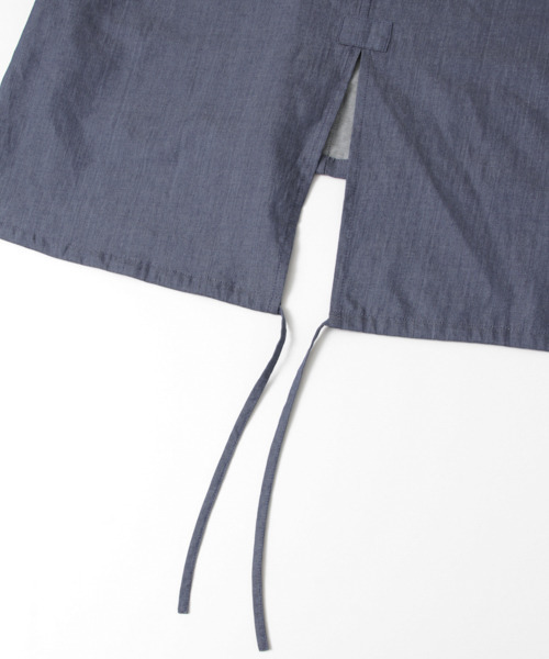 URBAN RESEARCH（アーバンリサーチ）の「COSEI LONG TAIL SHIRT（シャツ/ブラウス・メンズ・インディゴブルー/ホワイト・2/1/3）」の16枚目の写真