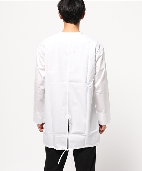 URBAN RESEARCH（アーバンリサーチ）の「COSEI LONG TAIL SHIRT（シャツ/ブラウス・メンズ・インディゴブルー/ホワイト・2/1/3）」の7枚目の写真