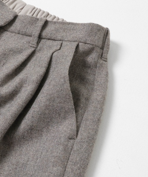 EKAL(エカル)の「Made in JAPAN WOOL TR(その他パンツ・レディース・グレー系その他/チャコールグレー・ONE)」の17枚目の写真