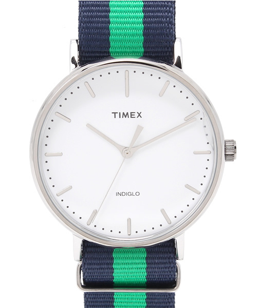TIMEX（タイメックス）の「TIMEX / Weekender Fairfield 41mm（アナログ腕時計・レディース・サックスブルー/ブルー系その他/ブルー/その他1・ONE SIZE）」の4枚目の写真