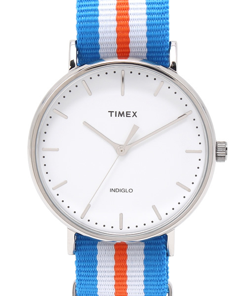 TIMEX（タイメックス）の「TIMEX / Weekender Fairfield 41mm（アナログ腕時計・レディース・サックスブルー/ブルー系その他/ブルー/その他1・ONE SIZE）」の3枚目の写真