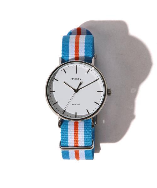 TIMEX（タイメックス）の「TIMEX / Weekender Fairfield 41mm（アナログ腕時計・レディース・サックスブルー/ブルー系その他/ブルー/その他1・ONE SIZE）」の6枚目の写真