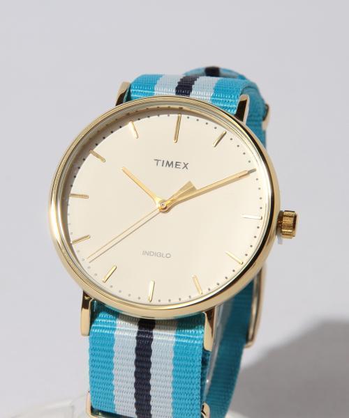 TIMEX（タイメックス）の「TIMEX / Weekender Fairfield 41mm（アナログ腕時計・レディース・サックスブルー/ブルー系その他/ブルー/その他1・ONE SIZE）」の9枚目の写真
