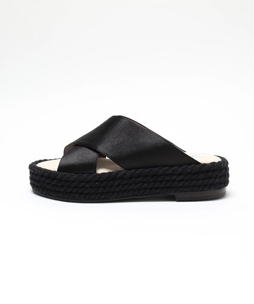 LE TALON(ルタロン)の「Le Talon×NATSU.コラボアツゾコロープサンダル◆(サンダル・レディース・ベージュ/ブラック・35.5/36.5/37.5)」の4枚目の写真