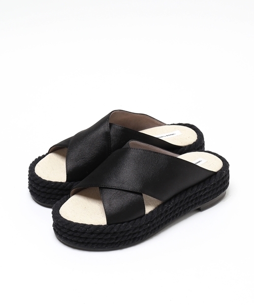 LE TALON(ルタロン)の「Le Talon×NATSU.コラボアツゾコロープサンダル◆(サンダル・レディース・ベージュ/ブラック・35.5/36.5/37.5)」の7枚目の写真