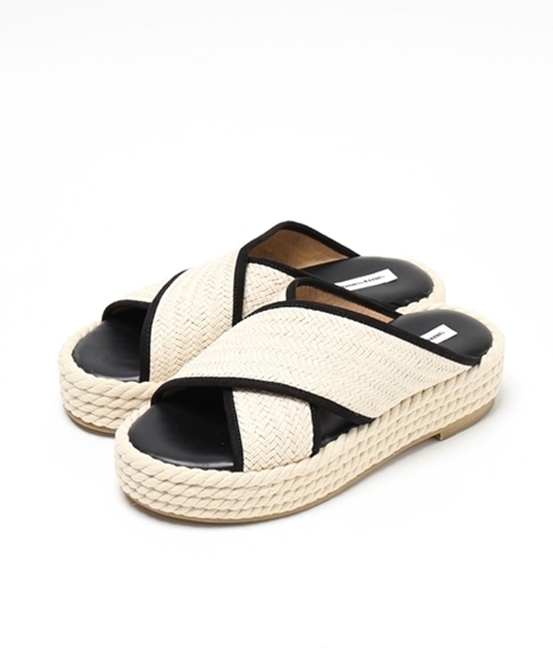 LE TALON(ルタロン)の「Le Talon×NATSU.コラボアツゾコロープサンダル◆(サンダル・レディース・ベージュ/ブラック・35.5/36.5/37.5)」の8枚目の写真