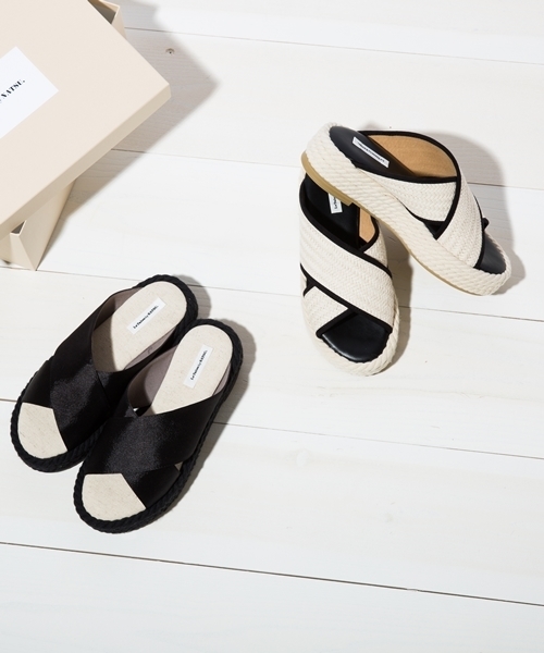 LE TALON(ルタロン)の「Le Talon×NATSU.コラボアツゾコロープサンダル◆(サンダル・レディース・ベージュ/ブラック・35.5/36.5/37.5)」の17枚目の写真