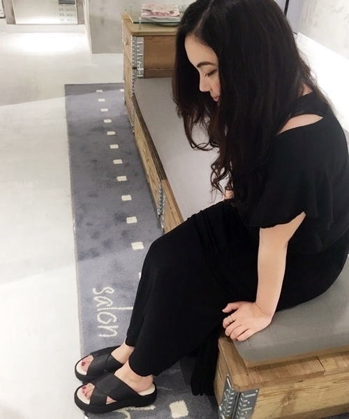 LE TALON(ルタロン)の「Le Talon×NATSU.コラボアツゾコロープサンダル◆(サンダル・レディース・ベージュ/ブラック・35.5/36.5/37.5)」の3枚目の写真