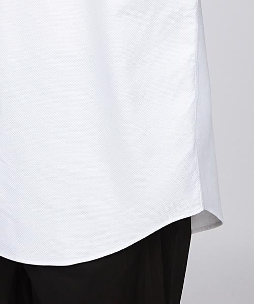 EN ROUTE（アンルート）の「ENR バンドカラーショートスリーブシャツ（シャツ/ブラウス・メンズ・ホワイト・3/1/2）」の7枚目の写真