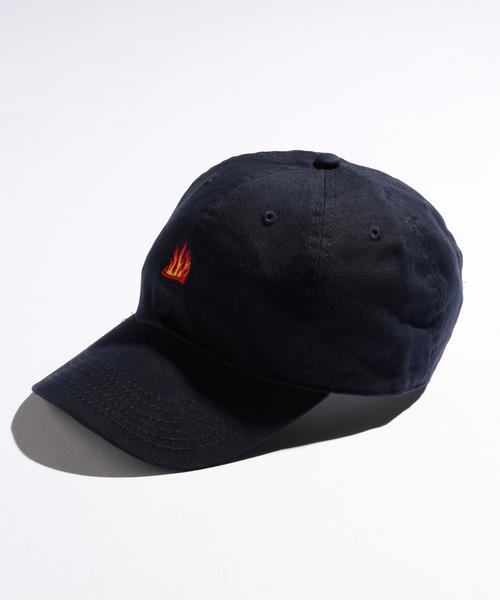 KaneZ(ケインズ)の「<KaneZ × monkey time> FIRE cap/キャップ(キャップ・メンズ・ブラック/ネイビー・FREE)」の4枚目の写真