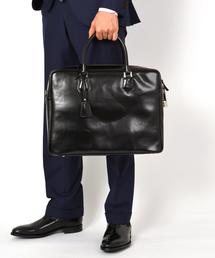 SHIPS | SHIPS: スムースレザー スクエア ブリーフバッグ(ビジネスバッグ)