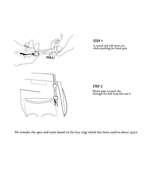 HIGHTIDE（ハイタイド）の「CANDY DESIGN & WORKS GORDON Key Ring キャンディデザイン&ワークス ゴードン カラビナ キーリング（キーケース/キーアクセサリー・メンズ・その他1/その他2・FREE）」の8枚目の写真