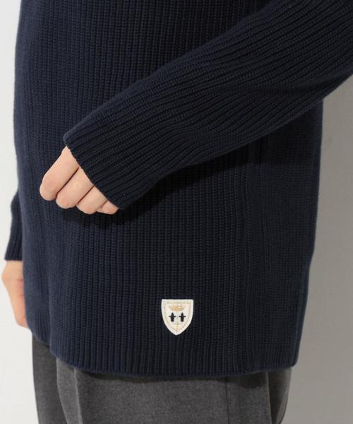 UNITED ARROWS（ユナイテッドアローズ）の「＜FILEUSE DARVOR（フィルーズ・ダルボー）＞ニット（ニット/セーター・レディース・ホワイト/ネイビー・SMALL/MEDIUM）」の10枚目の写真