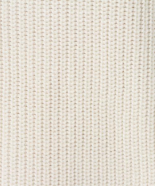 UNITED ARROWS（ユナイテッドアローズ）の「＜FILEUSE DARVOR（フィルーズ・ダルボー）＞ニット（ニット/セーター・レディース・ホワイト/ネイビー・SMALL/MEDIUM）」の7枚目の写真