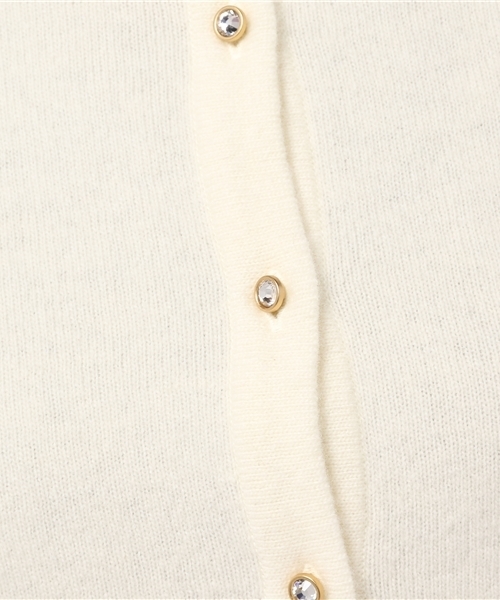 BLUE LABEL CRESTBRIDGE(ブルーレーベルクレストブリッジ)の「ソフティラムズウール カーディガン(カーディガン/ボレロ・レディース・ブラック/オフホワイト/グレー/ベージュ・38)」の13枚目の写真