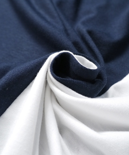 MONO-MART（モノマート）の「斜め切り替えバイカラーBIGドルマン