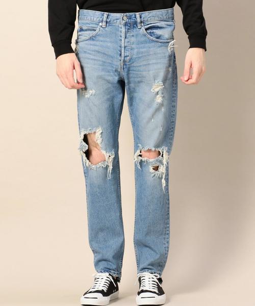 BEAUTY&YOUTH UNITED ARROWS（ビューティーアンドユースユナイテッドアローズ）の「BY シェービング スキニーデニムパンツ -MADE IN JAPAN- ◆（デニムパンツ・メンズ・コバルトブルー・30inch/28inch/34inch/32inch）」の2枚目の写真