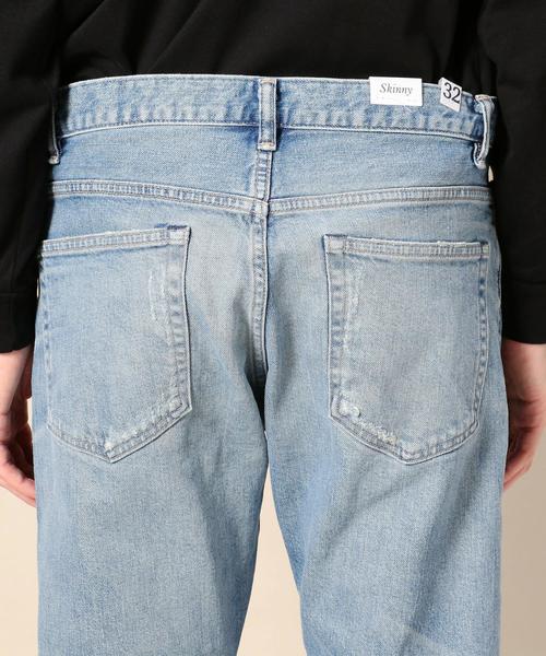 BEAUTY&YOUTH UNITED ARROWS（ビューティーアンドユースユナイテッドアローズ）の「BY シェービング スキニーデニムパンツ -MADE IN JAPAN- ◆（デニムパンツ・メンズ・コバルトブルー・30inch/28inch/34inch/32inch）」の9枚目の写真