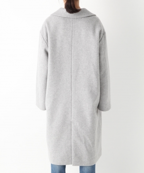 A part by（アパートバイ）の「casheepルーズロングコート　 759744 （その他アウター・レディース・オレンジ/グレー/ブルー/ブラック・LARGE/MEDIUM）」の11枚目の写真