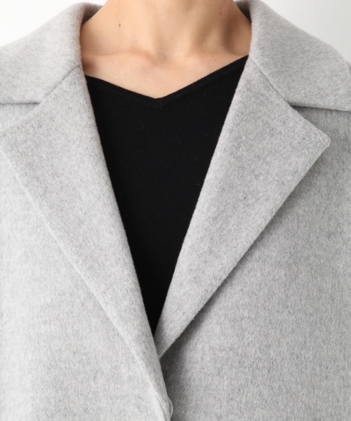 A part by（アパートバイ）の「casheepルーズロングコート　 759744 （その他アウター・レディース・オレンジ/グレー/ブルー/ブラック・LARGE/MEDIUM）」の12枚目の写真