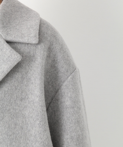 A part by（アパートバイ）の「casheepルーズロングコート　 759744 （その他アウター・レディース・オレンジ/グレー/ブルー/ブラック・LARGE/MEDIUM）」の14枚目の写真