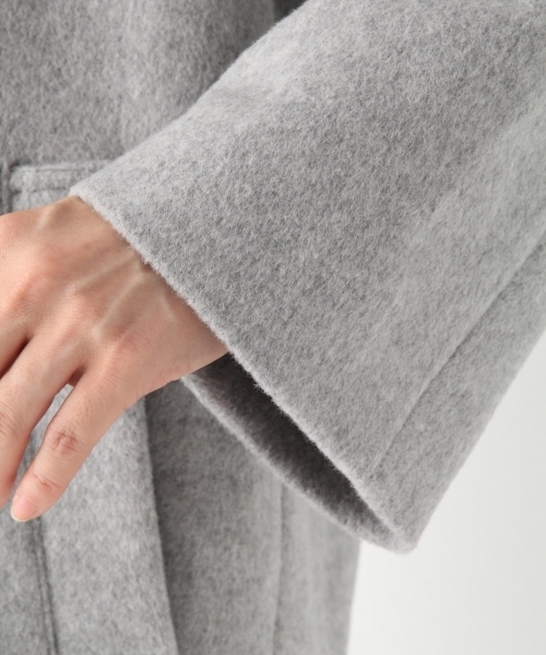 A part by（アパートバイ）の「casheepルーズロングコート　 759744 （その他アウター・レディース・オレンジ/グレー/ブルー/ブラック・LARGE/MEDIUM）」の16枚目の写真