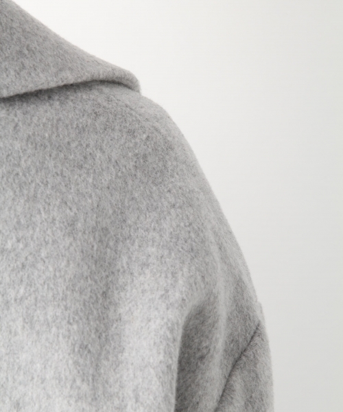 A part by（アパートバイ）の「casheepルーズロングコート　 759744 （その他アウター・レディース・オレンジ/グレー/ブルー/ブラック・LARGE/MEDIUM）」の19枚目の写真