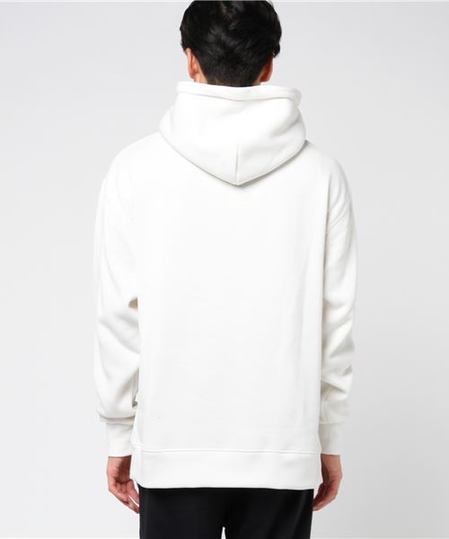 YELLOW RUBY(イエロールビー)の「1p Knit fleece Po Parka /オーバーサイズ /ビッグシルエット /ニットフリース(パーカー・メンズ・ホワイト/ブラック・MEDIUM/LARGE)」の7枚目の写真
