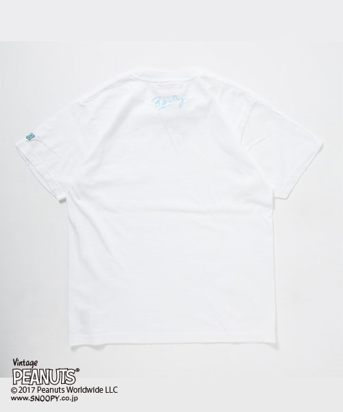 PINEAPPLE BETTY'S パイナップルベティーズ × Peanuts ピーナッツ コラボ半袖プリント ポケットTシャツ PBT-007 PINEAPPLE BETTY'S パイナップルベティーズ × Peanuts ピーナッツ コラボ半袖プリント ポケットTシャツ PBT-007