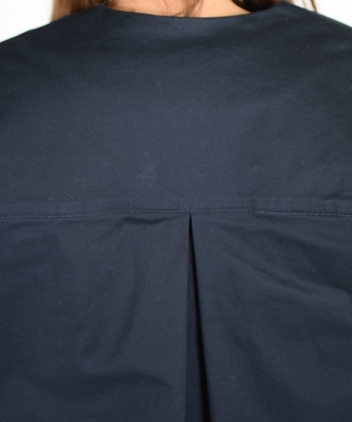 SHIPS Days（シップスデイズ）の「SHIPS Days STANDARD : ノーカラー コート◇（その他アウター・レディース・ベージュ/オリーブ/ネイビー・ONE SIZE）」の5枚目の写真