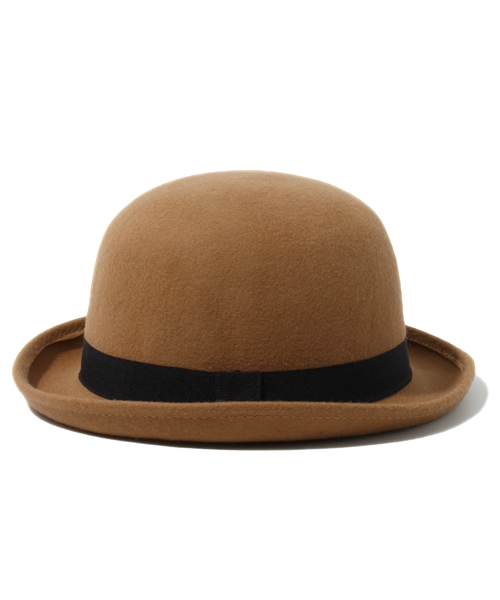 WEGO(ウィゴー)の「フェルトボーラーハット(ハット・レディース・ブラック/ベージュ/ワイン・FREE)」の4枚目の写真