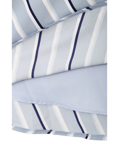 NATURAL BEAUTY BASIC（ナチュラルビューティーベーシック）の「◆ストライプフレアスカート（スカート・レディース・ベージュ系その他/ブルー系その他・X-SMALL/SMALL/MEDIUM）」の10枚目の写真