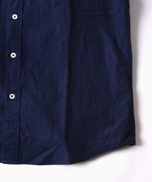 SHIPS（シップス）の「SC: "Herdmans" コットン/リネン 7スリーブ シャツ□（シャツ/ブラウス・メンズ・ホワイト/ベージュ/グリーン/ブルー/ネイビー/ライトブルー/その他・SMALL/MEDIUM/LARGE/X-LARGE）」の11枚目の写真