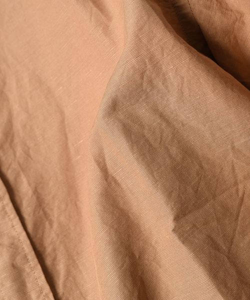 SHIPS（シップス）の「SC: "Herdmans" コットン/リネン 7スリーブ シャツ□（シャツ/ブラウス・メンズ・ホワイト/ベージュ/グリーン/ブルー/ネイビー/ライトブルー/その他・SMALL/MEDIUM/LARGE/X-LARGE）」の8枚目の写真