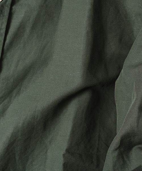 SHIPS（シップス）の「SC: "Herdmans" コットン/リネン 7スリーブ シャツ□（シャツ/ブラウス・メンズ・ホワイト/ベージュ/グリーン/ブルー/ネイビー/ライトブルー/その他・SMALL/MEDIUM/LARGE/X-LARGE）」の15枚目の写真